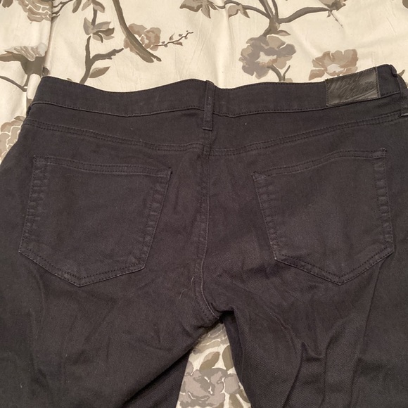 Skinny Black Denim with distressing - Picture 3 of 8